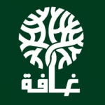 Ghafa Logo in Arabic
