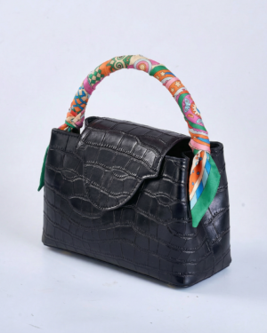 Glamorous By Ghafa - Black - Croc Black