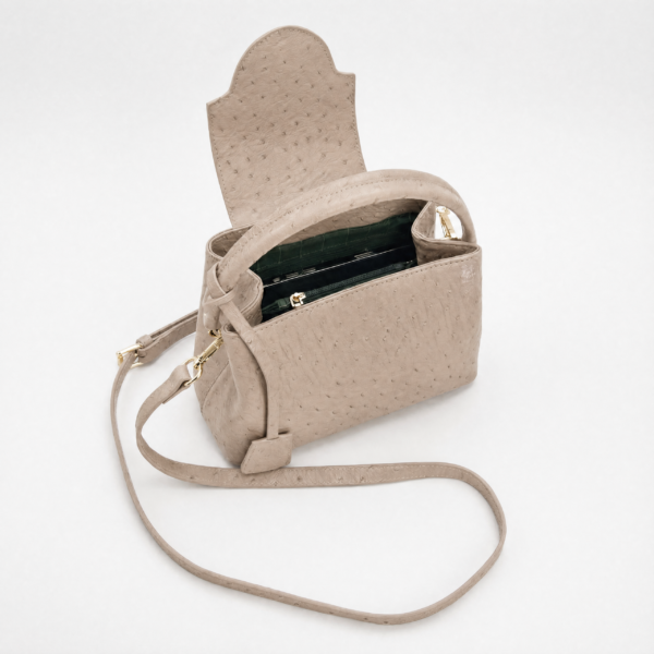Glamorous By Ghafa - Beige Open flap