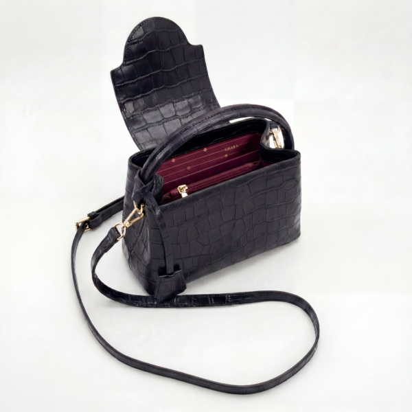 Glamorous By Ghafa - Black Open flap