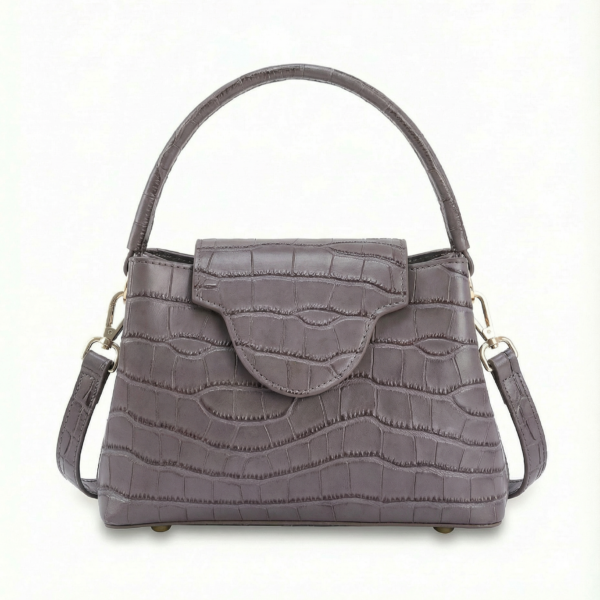 Glamorous By Ghafa - Grey Croc