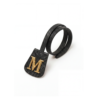 Pendent Black Ostrich M