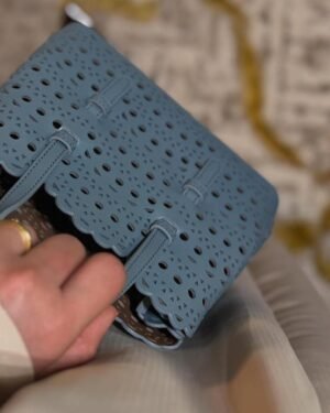 Nuqush collection Waves handbag by Ghafa