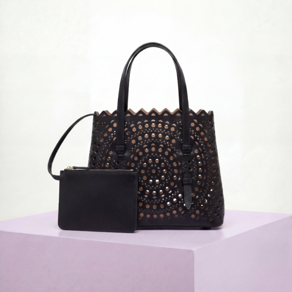 Circles by Ghafa (Nuqush Collection) - Black, Product Main Image