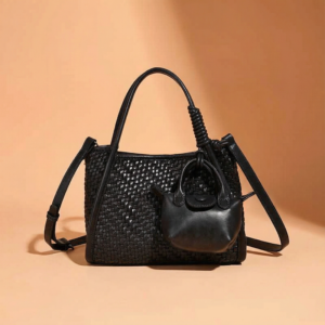 Twiny by Ghafa - Tote bag , Woven leather