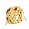Oro by Ghafa, woven leather Handbag