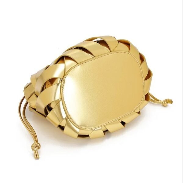 Oro by Ghafa, woven leather Handbag