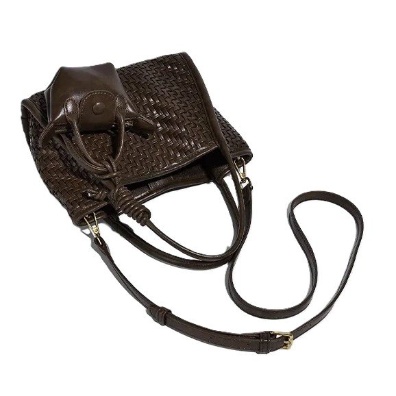 Twiny by Ghafa - Tote bag , Woven leather