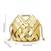 Oro by Ghafa, woven leather Handbag