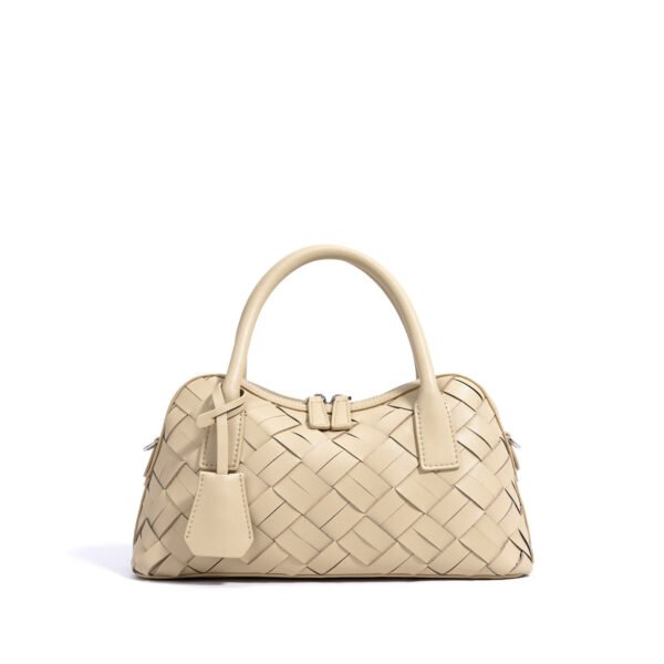 Stell by Ghafa - Woven leather handbag
