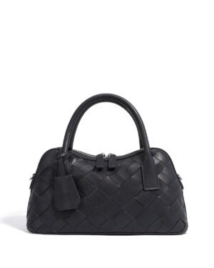 Stell by Ghafa - Woven leather handbag