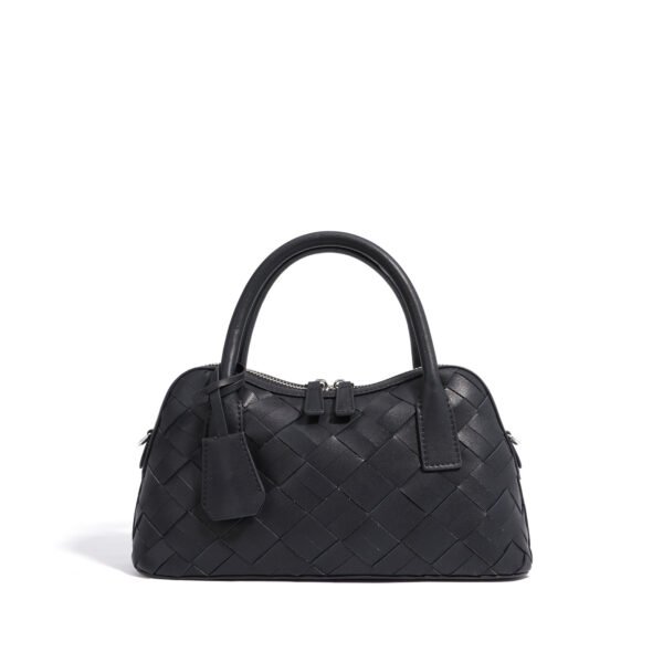 Stell by Ghafa - Woven leather handbag