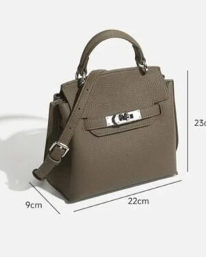 Bianca by Ghafa, Genuine cow leather Handbag
