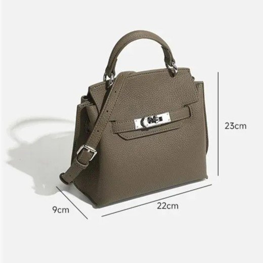 Bianca by Ghafa, Genuine cow leather Handbag