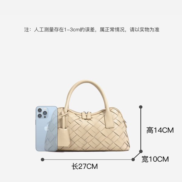 Stell by Ghafa - Woven leather handbag