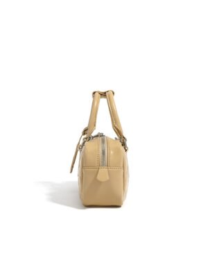 Fiorella by Ghafa, Genuine leather handbag with charm key shaped