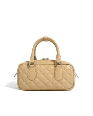 Fiorella by Ghafa, Genuine leather handbag with charm key shaped