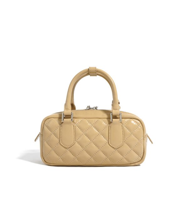 Fiorella by Ghafa, Genuine leather handbag with charm key shaped